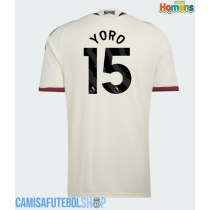 Camisa de time de futebol Manchester United Leny Yoro #15 Replicas 3º Equipamento 2026-27 Manga Curta